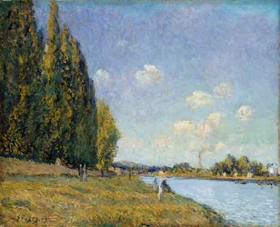 The Seine at Billancourt, 1879